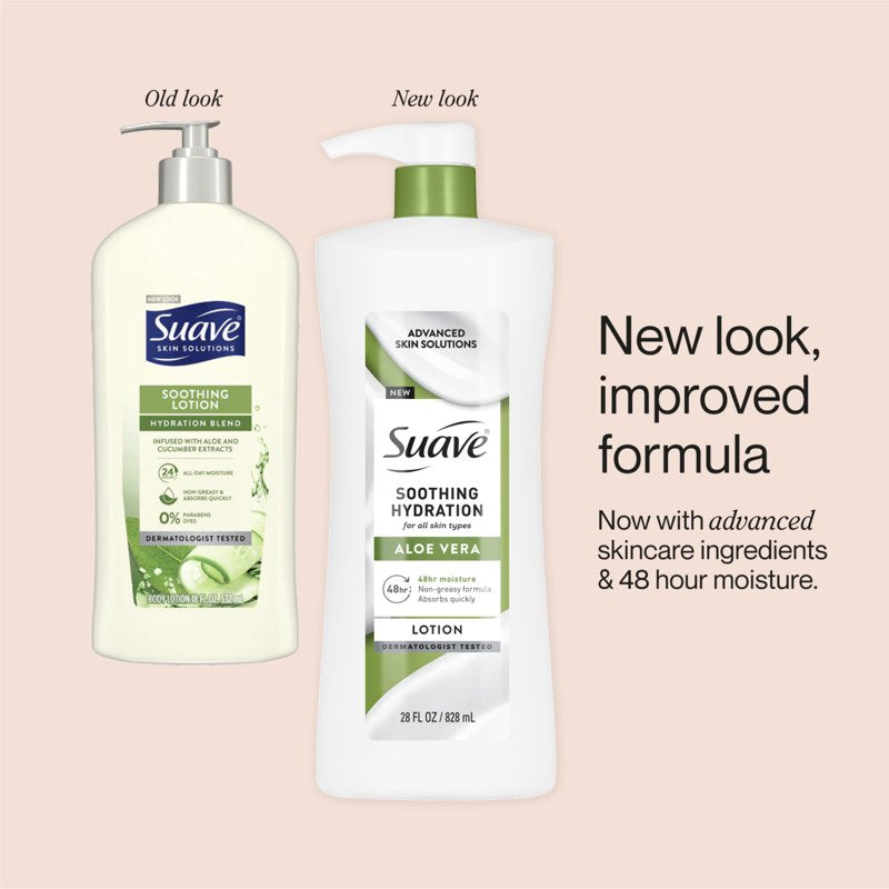 Soothing Hydration Hand & Body Lotion with Aloe Vera for Dry Skin