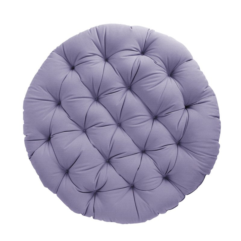 Lavender Round Papasan Cushion - 48 x 48 x 4