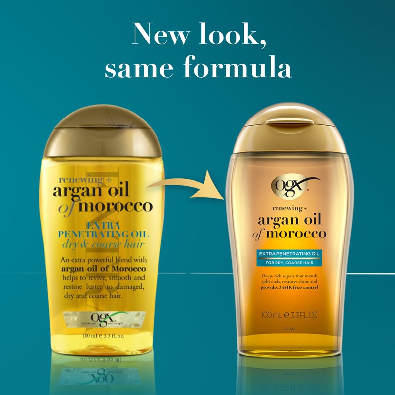Extra Strength Argan Oil Hair Serum for Dry and Damaged Coarse Hair