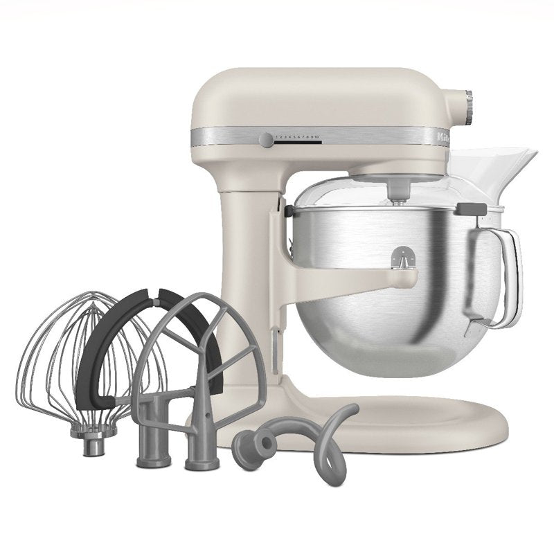 7 Quart Bowl-Lift Stand Mixer with Accessories - Milkshake