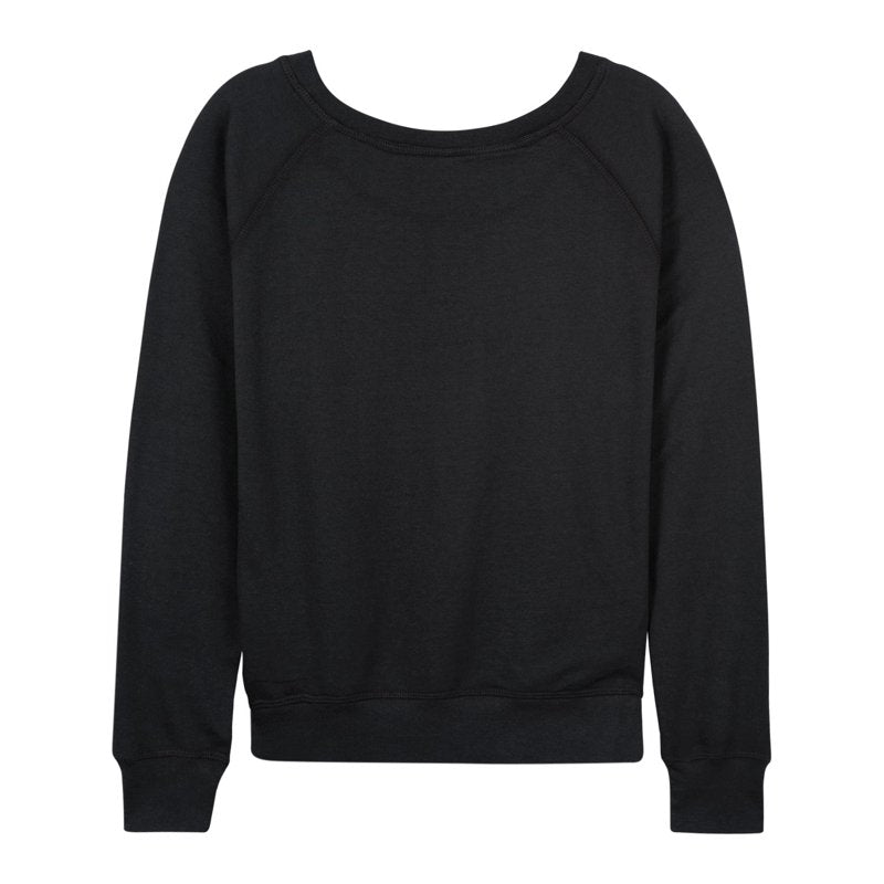 Peanuts Trick Or Treat Silhouettes Lightweight French Terry Long Sleeve Shirt - Black 4X