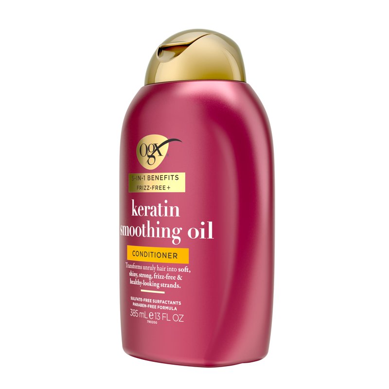 Frizz-Free Keratin Smoothing Oil Conditioner - Single Pack