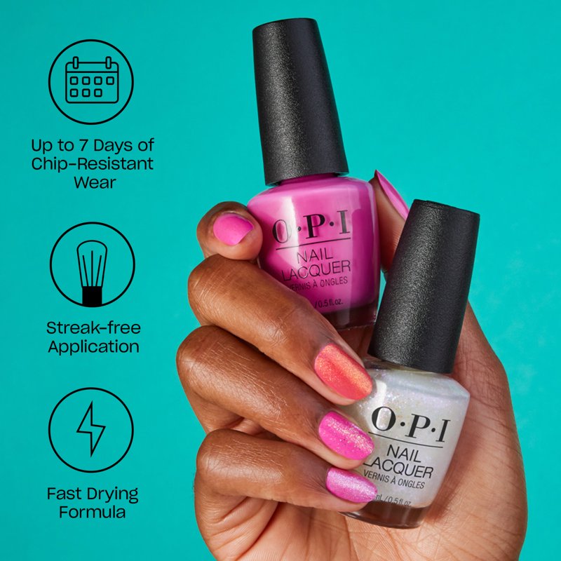 Long-Lasting Glossy Nail Lacquer - Multiple Shades