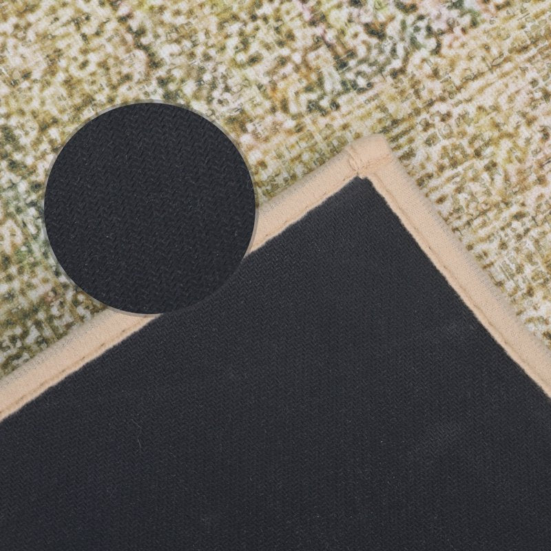 Bath Floor Mat 16x24 Inches Green Absorbent Quick Dry Non-Slip Bath Rug