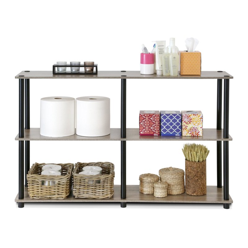 3-Tier Wood Storage Display Rack - Turn-N-Tube Series