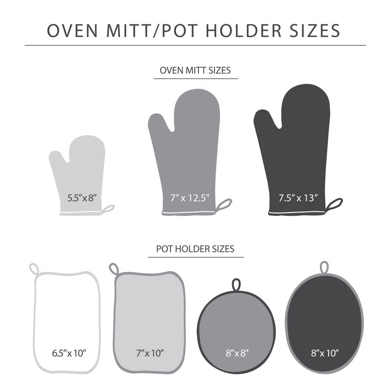 Silicone Pot Holder Set - 2-Pack, Passion Red, 7"x9"