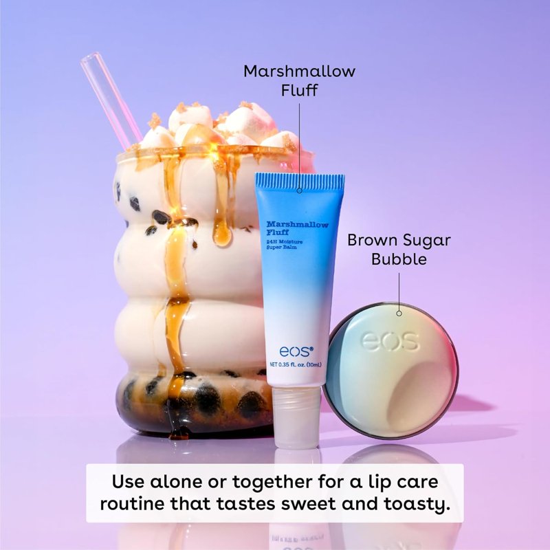 Lip Scrub and Moisturizing Balm Gift Set - Exfoliating Treatment Duo