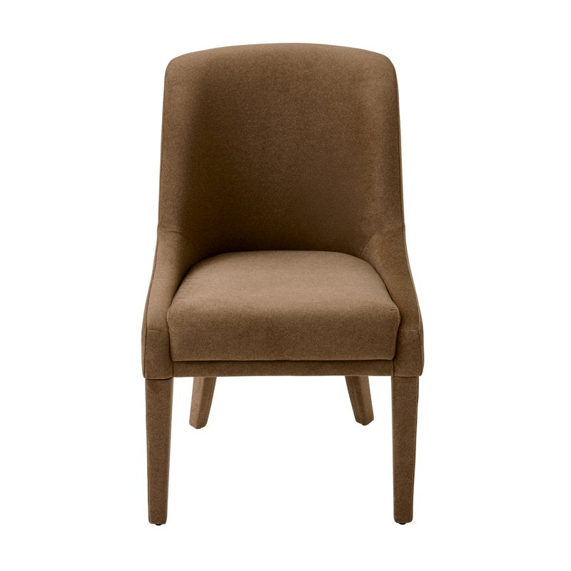 Windsor Upholstered Dining Chairs - 2 Pack in Tobacco
