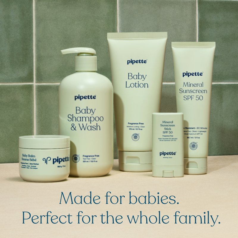 Tear-Free Baby Shampoo and Wash - Fragrance-Free, 11.8 fl oz