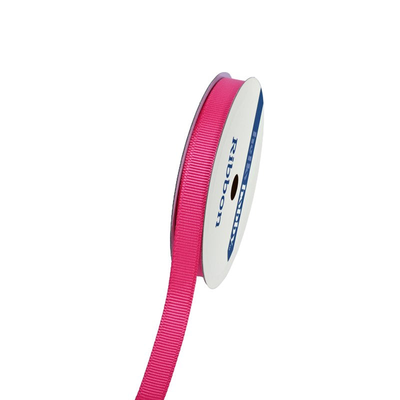 Pink Grosgrain Ribbon 3/8 Inch Wide - 7 Yards Craft Trim