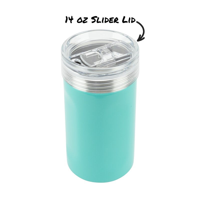 Insulated Stainless Steel Can Cooler & Drink Sleeve Set - Cockatoo