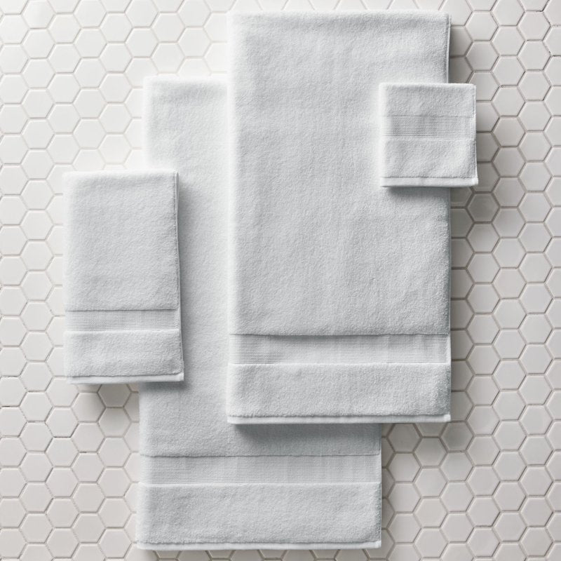 Better Homes & Gardens Soft Solid Cotton Bath Towel - Arctic White - 30x56 Inches