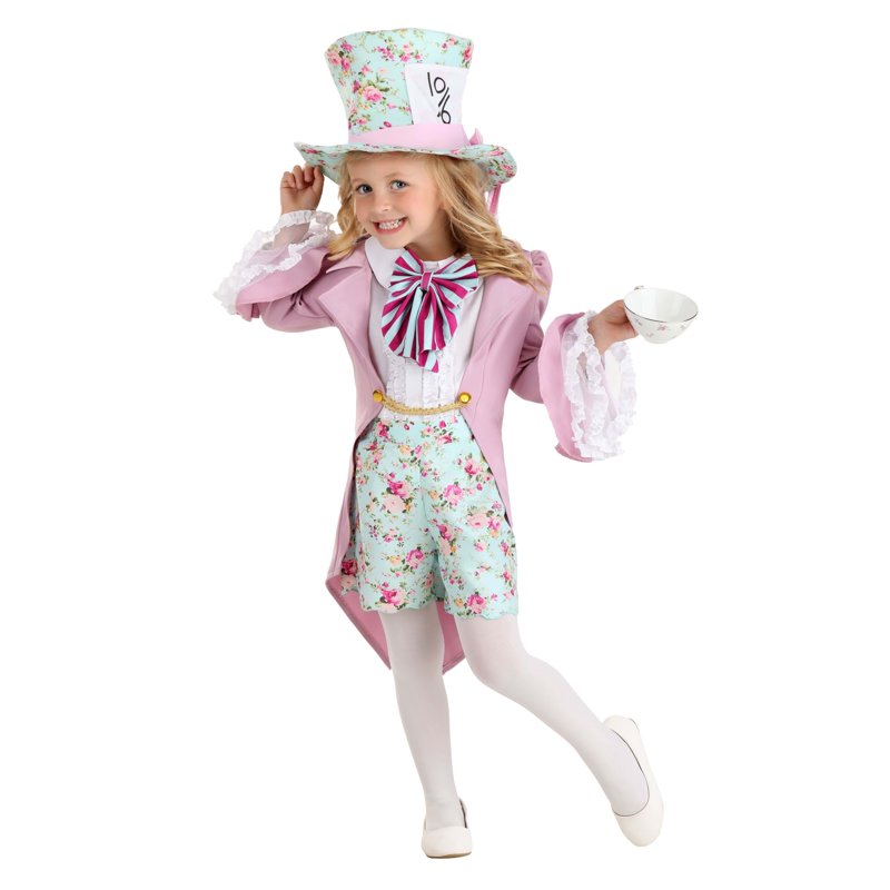 Toddler Mad Hatter Costume 4T - Alice in Wonderland Dress Up Outfit
