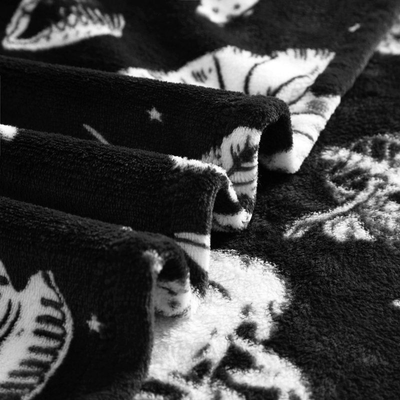 Way To Celebrate Dark Forest Floor Plush Oversized Couch Throw Blanket - Variation of THIS listing