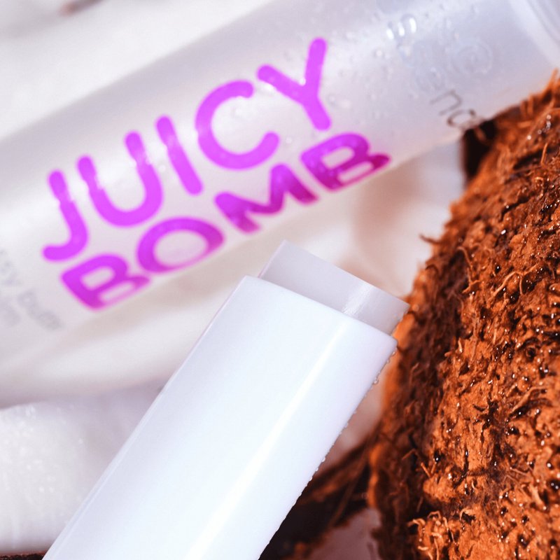 Juicy Bomb Glossy Butter Lip Balm - Nourishing & Hydrating Vegan Formula