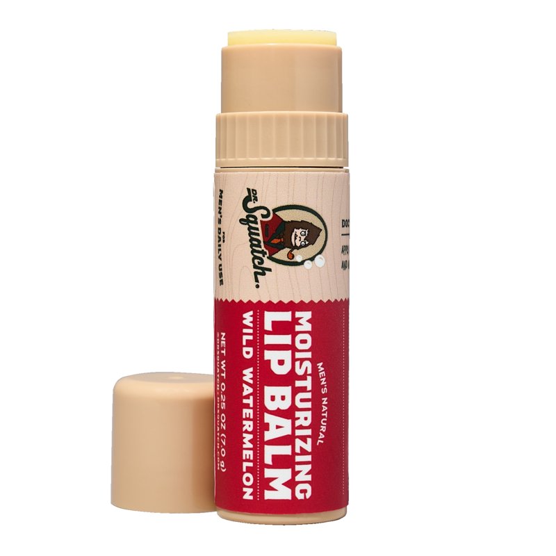 Moisturizing Lip Balm for Men - Natural Shea Butter Lip Treatment, 0.25 Oz