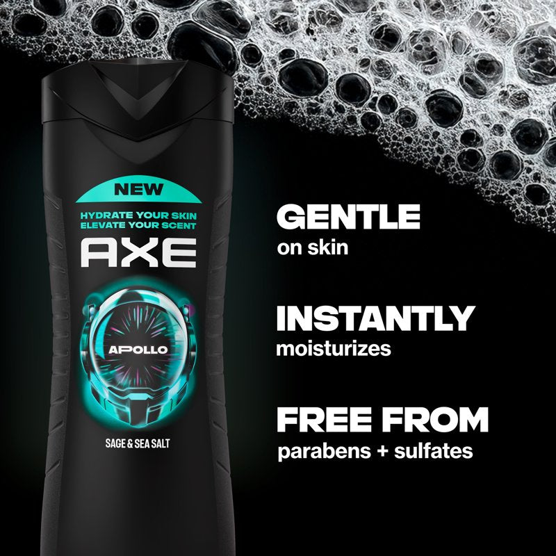 Sage & Cedarwood Men's Body Wash - 12-Hour Odor Protection & Moisturizing