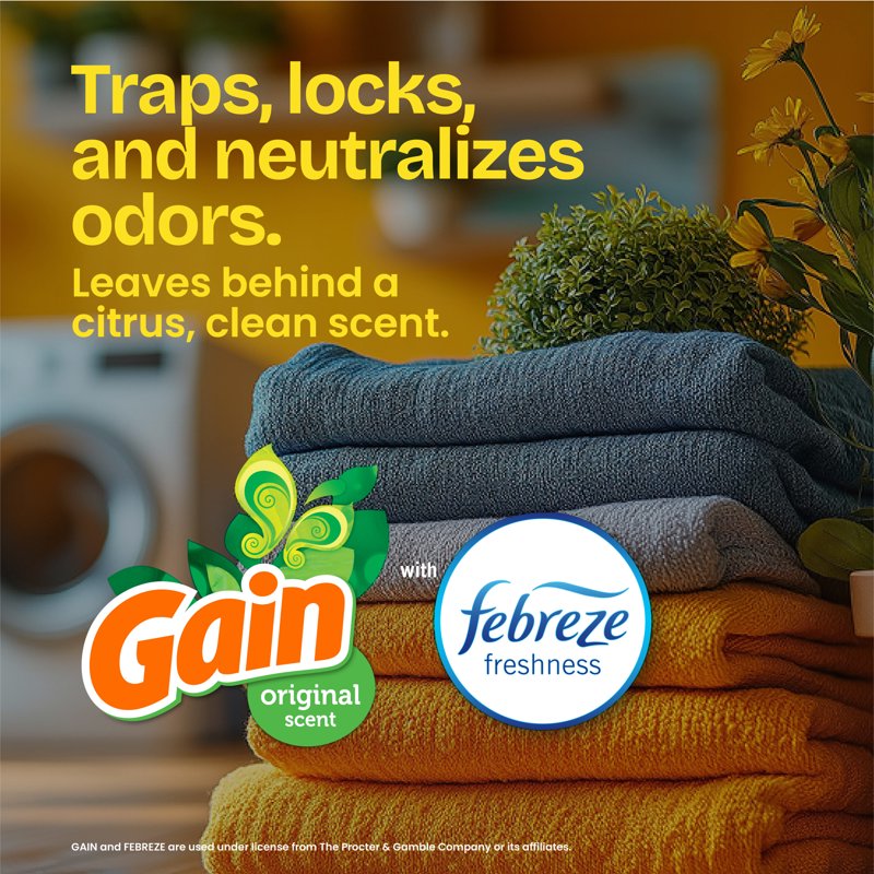 13-Gallon ForceFlex Tall Kitchen Trash Bags - Gain Scent - 40 Count