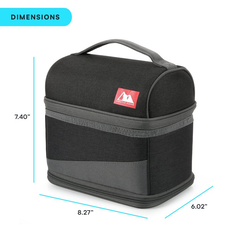 Expandable Secret Bucket - Black with Ice Pack