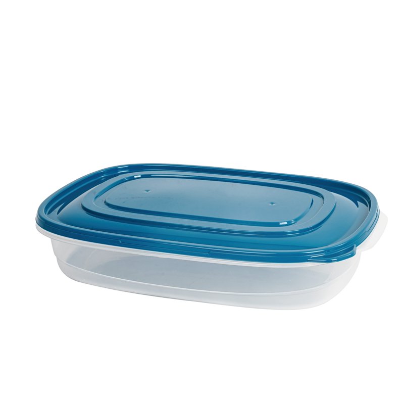 1 Gallon Rectangular Food Storage Containers - 6 Pack