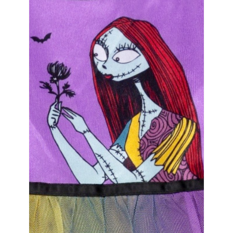 Girls Halloween Costume Gown - Nightmare Before Christmas Purple, Sizes 4-12