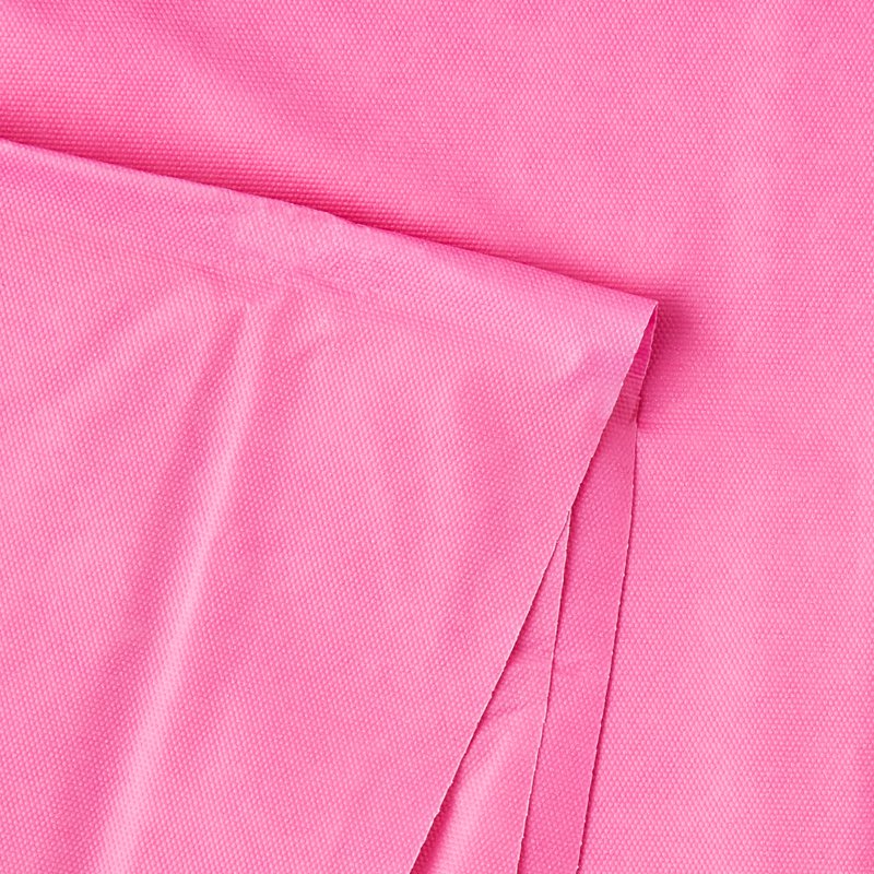84-Inch Pink Round Plastic Table Cover - 6 Pack