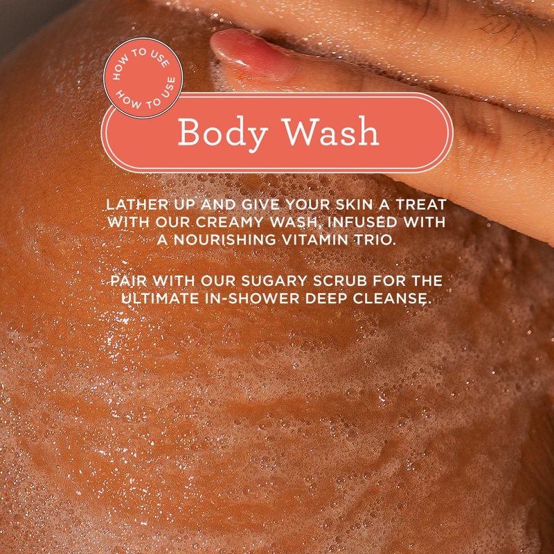 Creamy Body Wash with Whipped Almond Scent - Multiple Scents Available