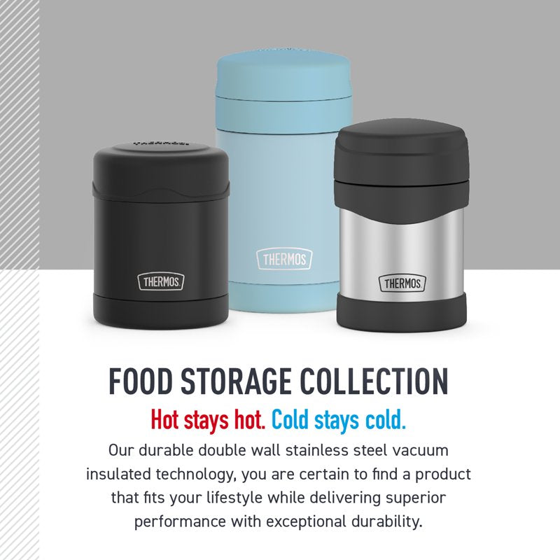 10 oz Vacuum Insulated Food Jar - Matte Black