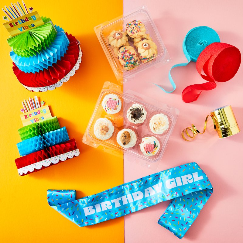 Clear Cupcake Boxes - 2 Pack of 4 Stackable Boxes