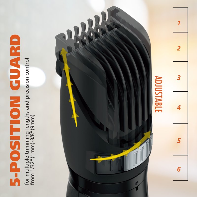 Electric Body Groomer for Men - Versatile Hair Trimmer, Model 3029843