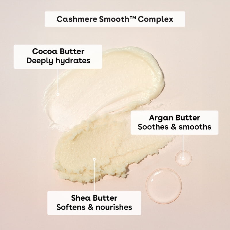 Vanilla Cashmere Whipped Body Butter - 72 Hour Moisturizing Skin Cream, 10 oz
