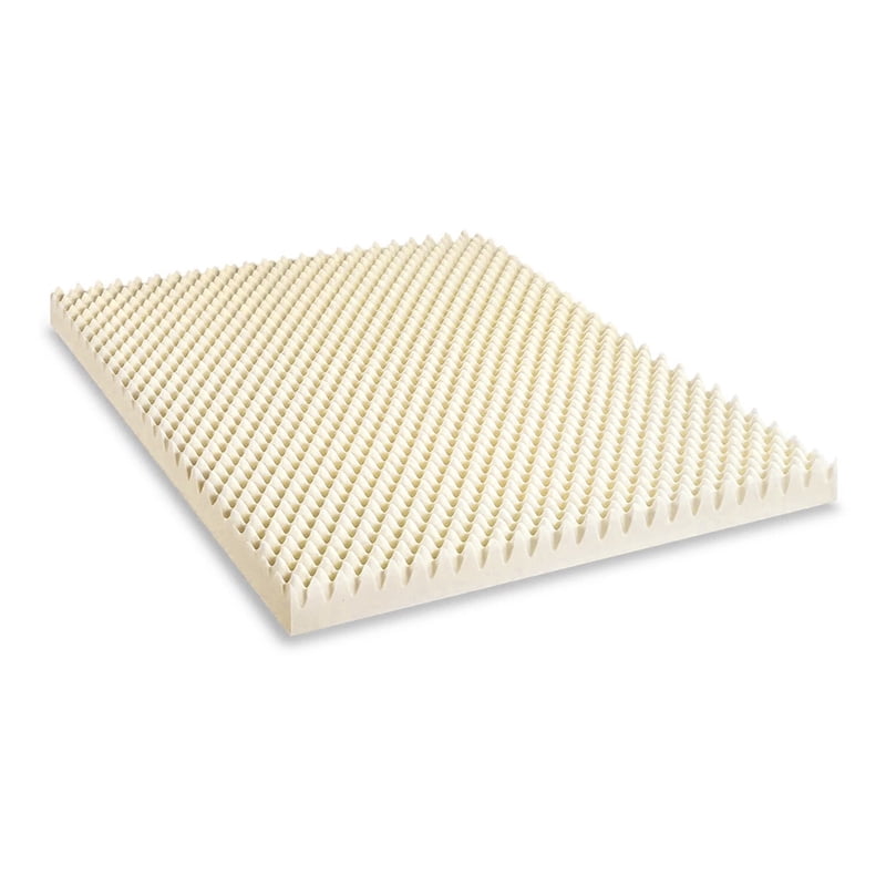 Twin Copper-Infused Memory Foam Mattress Topper 3 Inch Convoluted Cooling Support