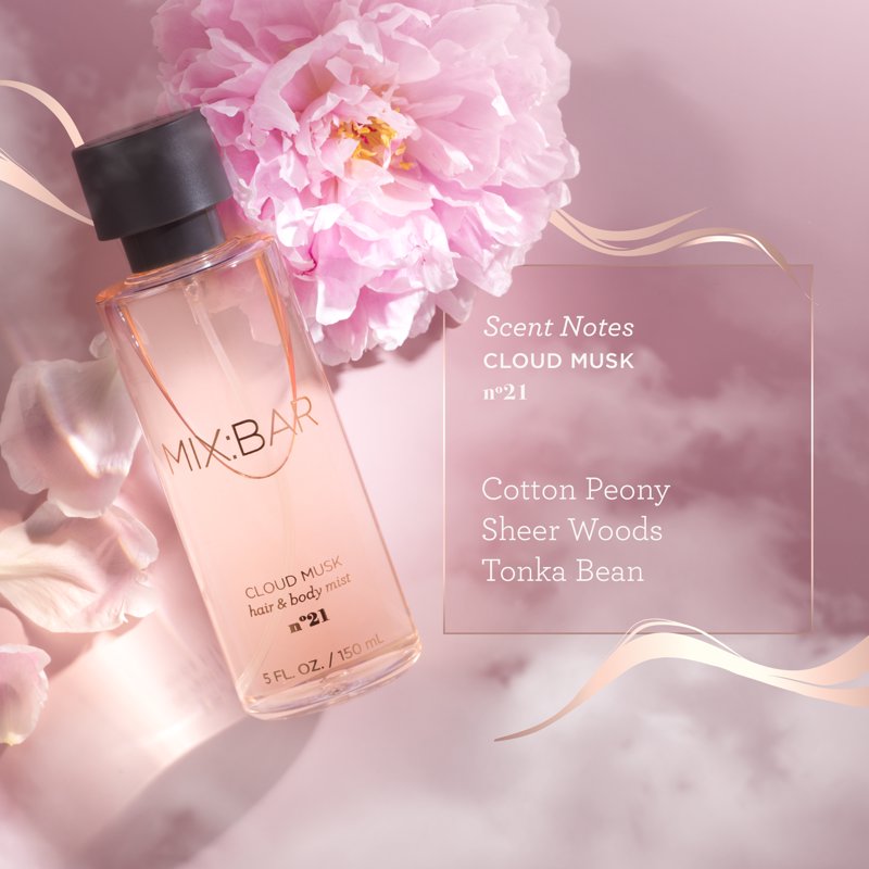 Cloud Musk Hair & Body Spray - Lightweight Aromatic Fragrance, 2.5 fl oz
