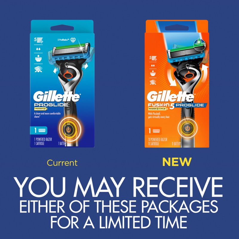 Pro Glide Power Men's Razor with Flex Ball Technology