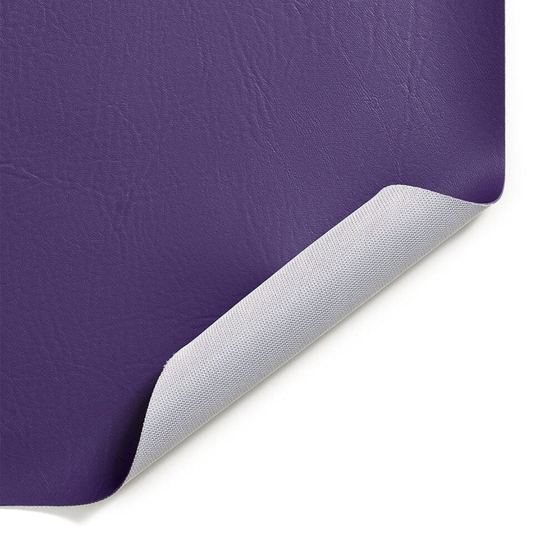 Vinyl Faux Leather Fabric - 54 Inch Wide Purple Craft Material by the Yard