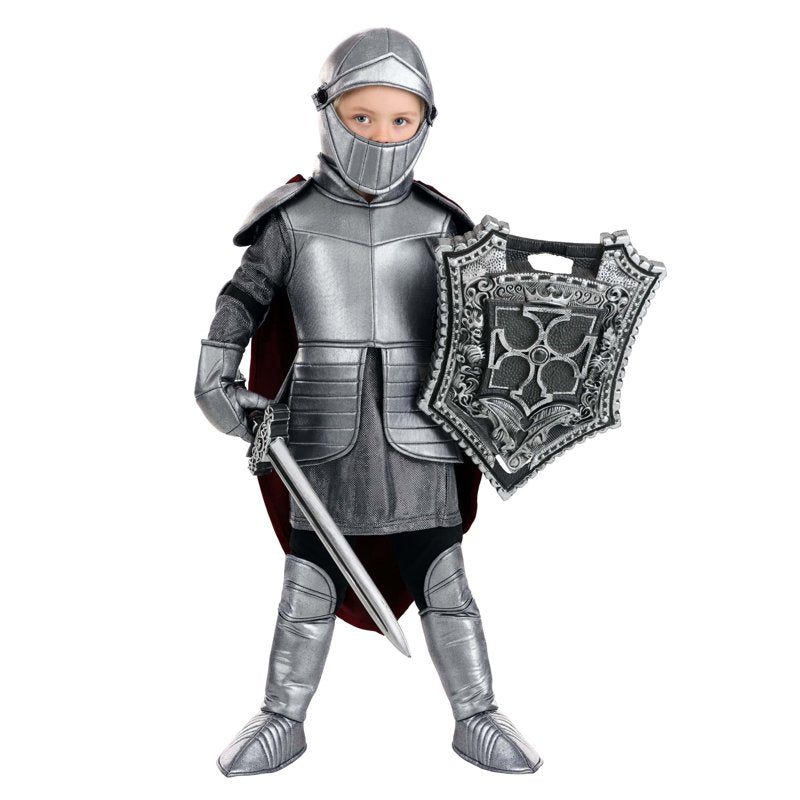 Toddler Royal Knight Costume 4T - Kids Medieval Armor & Cape Set
