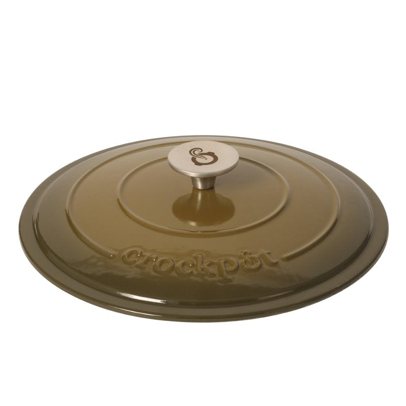 5-Quart Cast Iron Dutch Oven with Lid - Gradient Sage Green