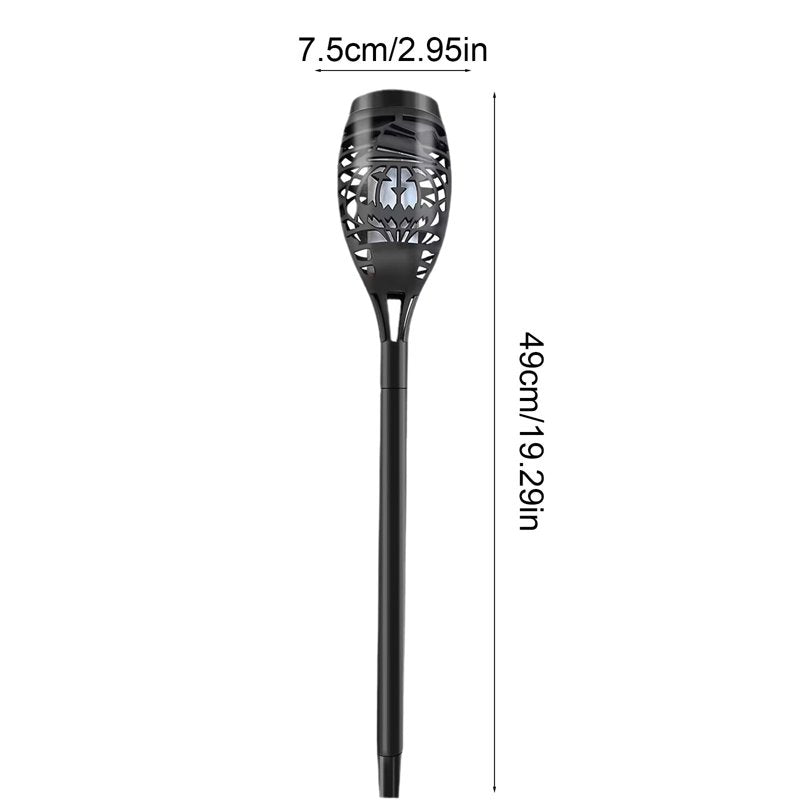 Solar Pumpkin Stake Light - Purple LED Outdoor Ground Lamp with Auto On/Off, Waterproof Halloween Decor - Variation 1#D