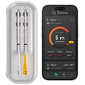 Smart Wireless Meat Thermometer - 2 Ultra-Thin Probes, Cool Gray