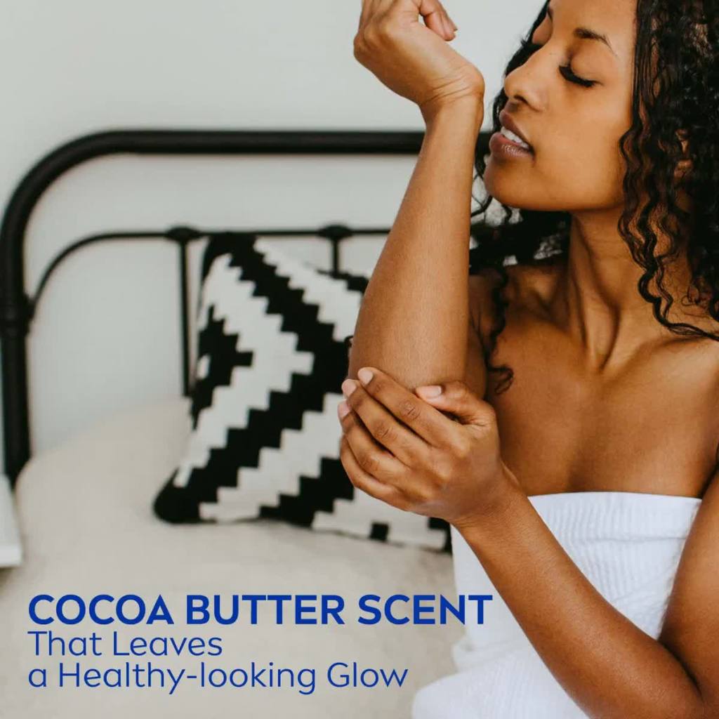 Cocoa Butter Body Cream with Hyaluronic Acid & Vitamin E for Dry Skin