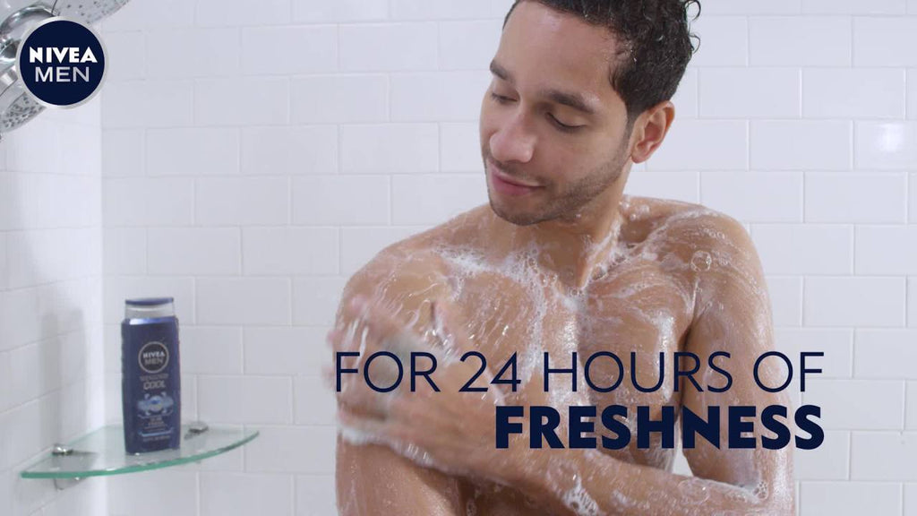 3-in-1 Body Wash for Men with Menthol & Yuzu Scent - 16.9 fl oz