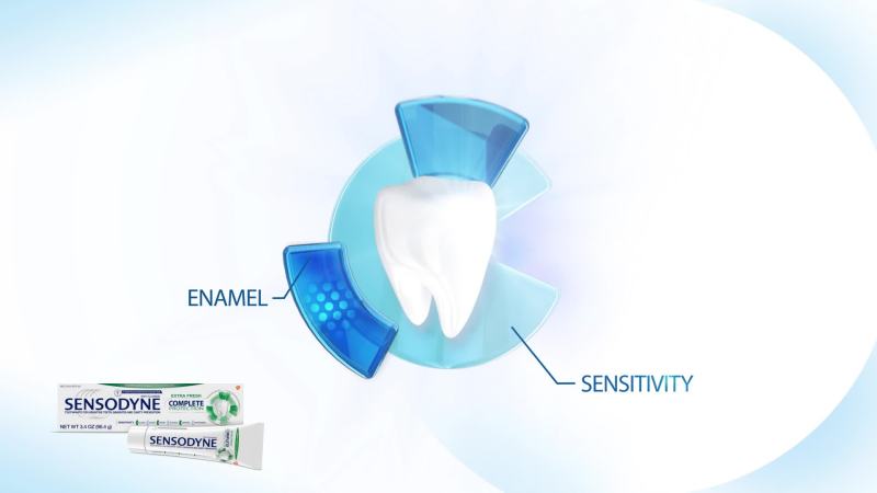 Complete Protection Sensitive Toothpaste - Extra Fresh, 3.4 Oz, 2 Pack