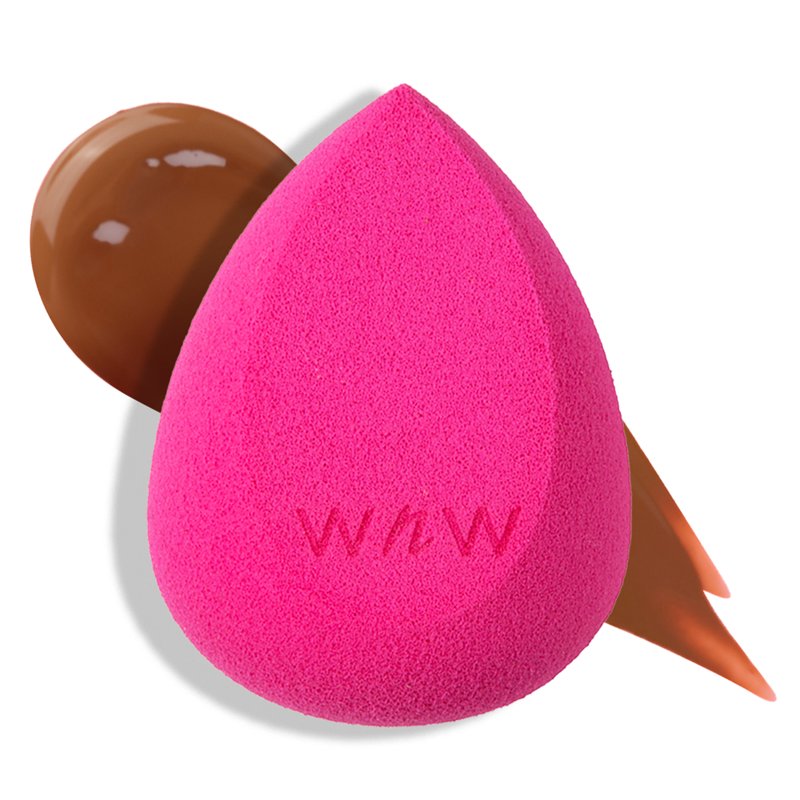 Makeup Blending Sponge - Streak-Free Application, Pink
