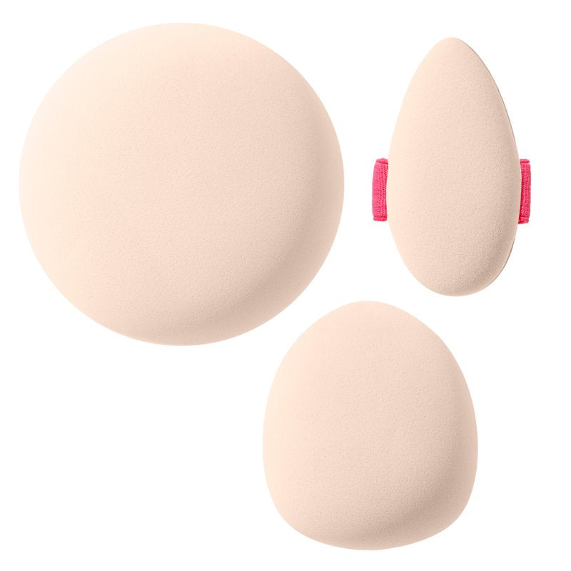 Cushion Sponge Set - 3-Piece Makeup Blender for Flawless Finish