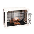 27" Multi-Purpose Pet Cage & Dog Crate with Removable Tray